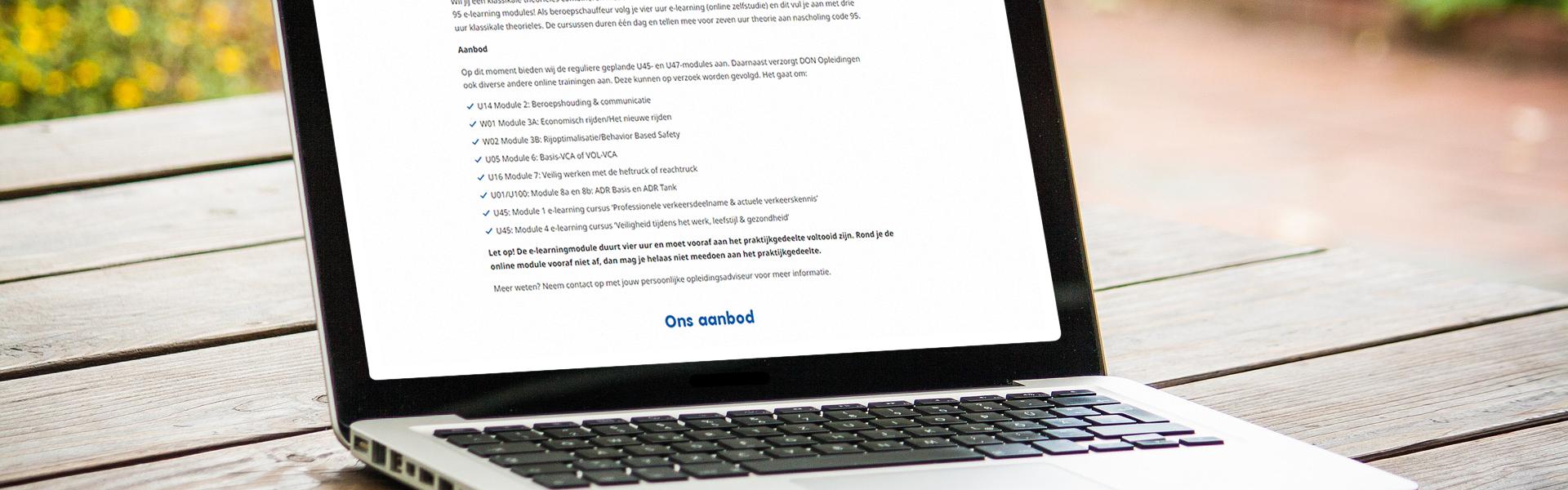 Code 95 klassikaal of e-learning: wat past bij jou?