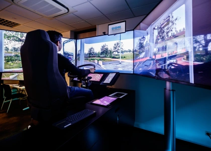 Ontdek de rijsimulator van DON Opleidingen