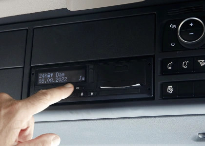 Slimme tachograaf type 2 verplicht op nieuwe vrachtwagens