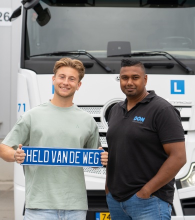 Afbeelding Vrachtwagen rijbewijs C