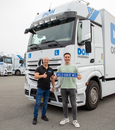 Afbeelding Vrachtwagen rijbewijs C