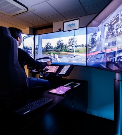 AfbeeldingW02: Simulator rijoptimalisatie