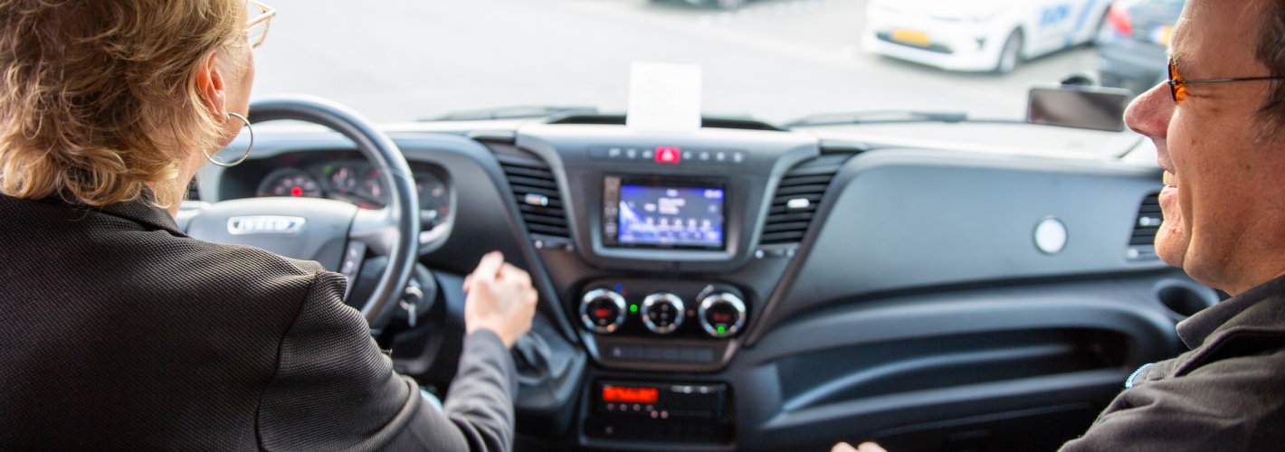 Rijbewijs C1 - Proefles rijden