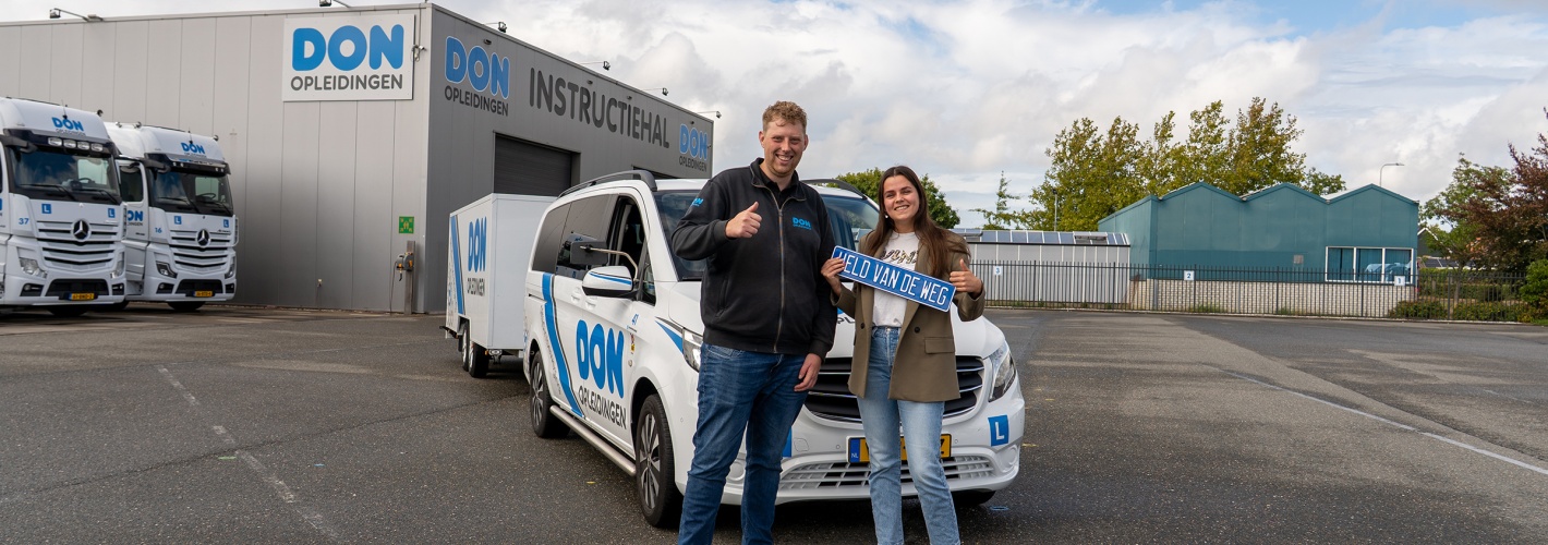 Rijbewijs BE - Aanhangerrijbewijs in 1 dag