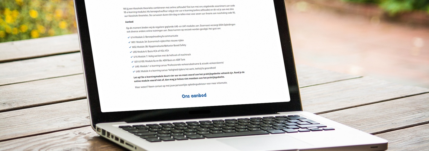 E-learning: Opfrissing verkeerseducatie