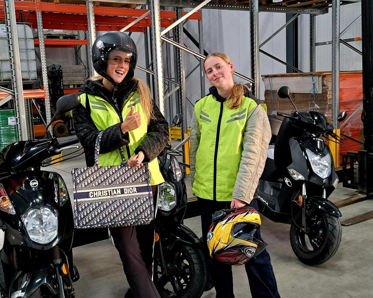 Lavinya en Annelieke