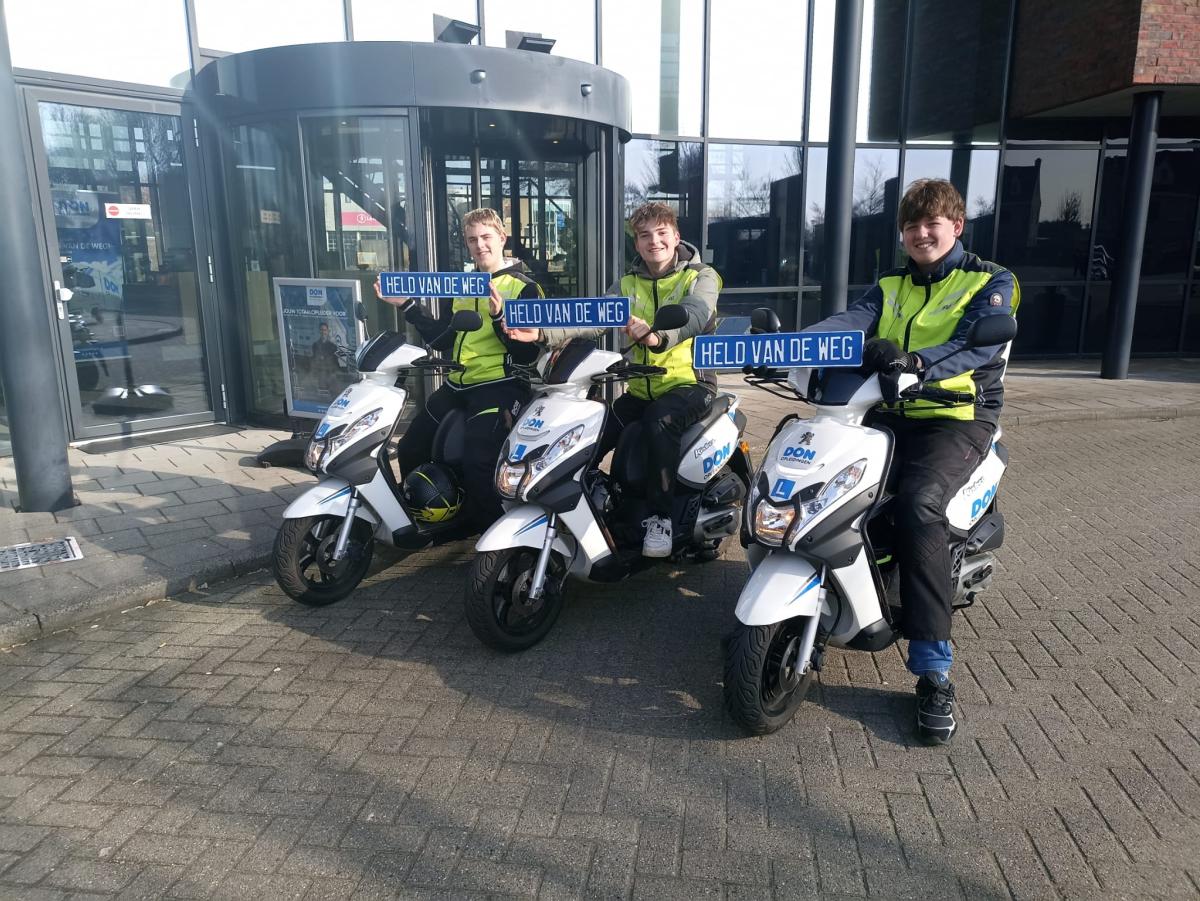 Jayson, Roy en Matthijs